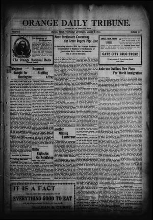 Orange Daily Tribune. (Orange, Tex.), Vol. 2, No. 112, Ed. 1 Wednesday, August 5, 1903