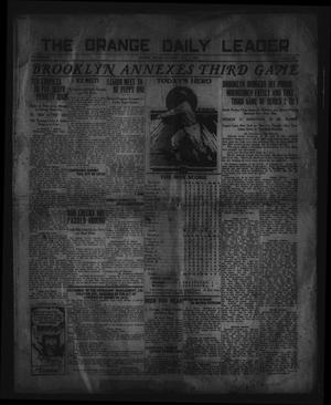 The Orange Daily Leader (Orange, Tex.), Vol. 16, No. 203, Ed. 1 Thursday, October 7, 1920