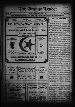 The Orange Leader (Orange, Tex.), Vol. 15, No. 20, Ed. 1 Friday, October 9, 1903