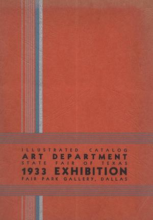 Illustrated Catalog: Art Department State Fair of Texas: 1933 Exhibition