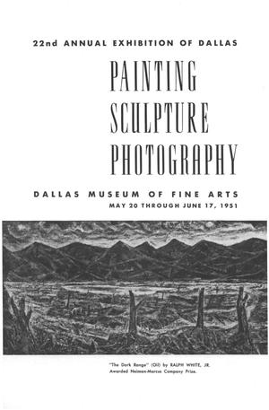 22nd Annual Exhibition of Dallas Painting Sculpture Photography