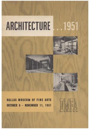 Architecture... 1951