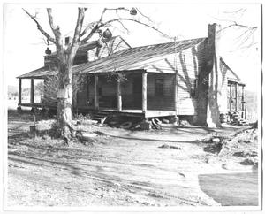 Photograph of Sam Rayburn's Grandparents' Home in Tennessee