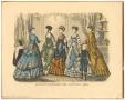 Primary view of Godey's Fashions for January 1869