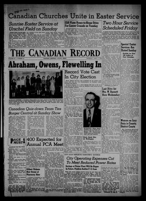 The Canadian Record (Canadian, Tex.), Vol. 66, No. 14, Ed. 1 Thursday, April 7, 1955