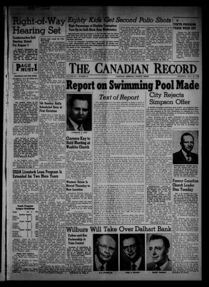 The Canadian Record (Canadian, Tex.), Vol. 66, No. 30, Ed. 1 Thursday, July 28, 1955