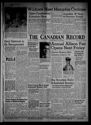 Primary view of object titled 'The Canadian Record (Canadian, Tex.), Vol. 66, No. 38, Ed. 1 Thursday, September 22, 1955'.