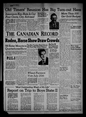 The Canadian Record (Canadian, Tex.), Vol. 67, No. 27, Ed. 1 Thursday, July 5, 1956