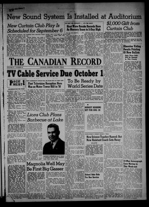 The Canadian Record (Canadian, Tex.), Vol. 67, No. 32, Ed. 1 Thursday, August 9, 1956