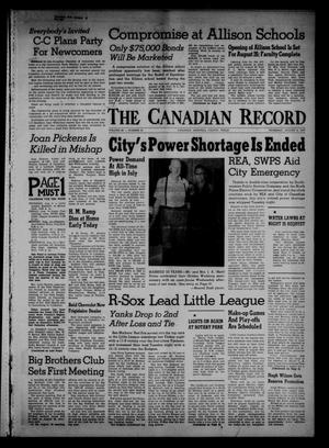 The Canadian Record (Canadian, Tex.), Vol. 68, No. 32, Ed. 1 Thursday, August 8, 1957