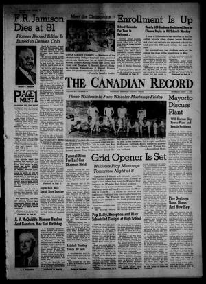 The Canadian Record (Canadian, Tex.), Vol. 68, No. 36, Ed. 1 Thursday, September 5, 1957