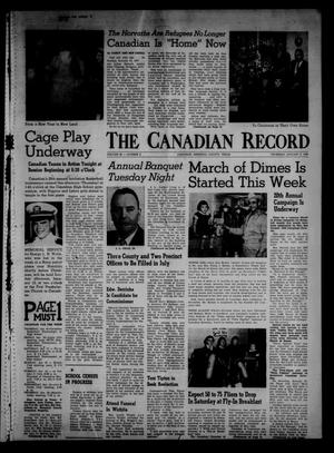 Primary view of object titled 'The Canadian Record (Canadian, Tex.), Vol. 69, No. 2, Ed. 1 Thursday, January 9, 1958'.
