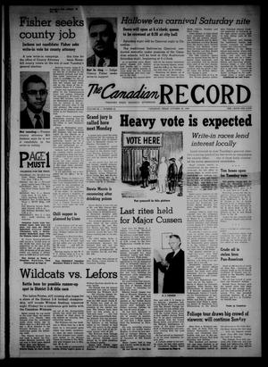 The Canadian Record (Canadian, Tex.), Vol. 69, No. 44, Ed. 1 Thursday, October 30, 1958