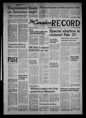 The Canadian Record (Canadian, Tex.), Vol. 70, No. 6, Ed. 1 Thursday, February 5, 1959