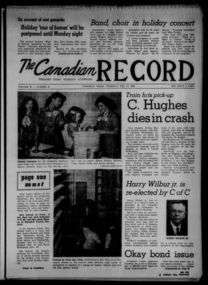 The Canadian Record (Canadian, Tex.), Vol. 70, No. 51, Ed. 1 Thursday, December 17, 1959