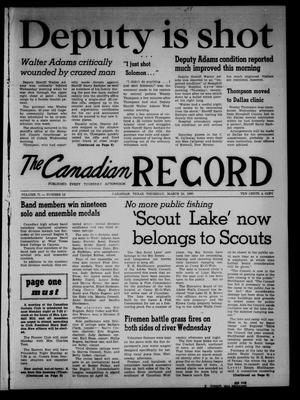 The Canadian Record (Canadian, Tex.), Vol. 71, No. 12, Ed. 1 Thursday, March 24, 1960