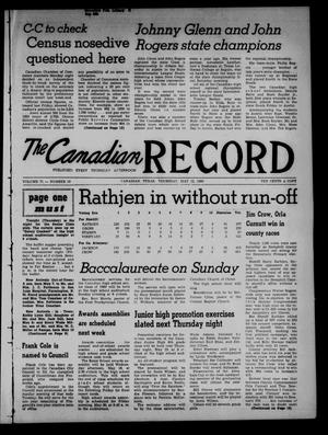 Primary view of object titled 'The Canadian Record (Canadian, Tex.), Vol. 71, No. 19, Ed. 1 Thursday, May 12, 1960'.