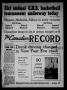 Newspaper: The Canadian Record (Canadian, Tex.), Vol. 72, No. 1, Ed. 1 Thursday,…