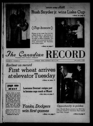 The Canadian Record (Canadian, Tex.), Vol. 73, No. 22, Ed. 1 Thursday, May 31, 1962