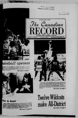 Primary view of object titled 'The Canadian Record (Canadian, Tex.), Vol. 90, No. 48, Ed. 1 Thursday, November 29, 1979'.