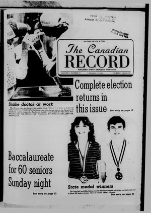 The Canadian Record (Canadian, Tex.), Vol. 91, No. 19, Ed. 1 Thursday, May 8, 1980