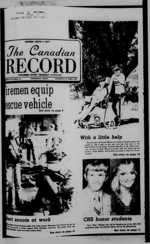 The Canadian Record (Canadian, Tex.), Vol. 92, No. 18, Ed. 1 Thursday, April 30, 1981