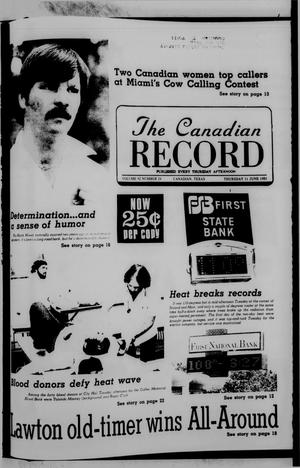 The Canadian Record (Canadian, Tex.), Vol. 92, No. 24, Ed. 1 Thursday, June 11, 1981