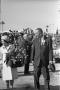 Photograph: [Vice President Johnson and his wife Lady Bird at Love Field]