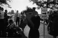 Thumbnail image of item number 1 in: '[Woman outside Parkland reacting to news of President Kennedy's death]'.