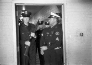 [Dallas Police officers at Parkland Hospital on November 24, 1963]