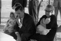 Photograph: [The Oswald family at Lee Harvey Oswald's funeral]