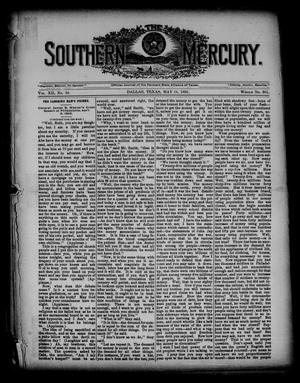 Primary view of object titled 'The Southern Mercury. (Dallas, Tex.), Vol. 12, No. 20, Ed. 1 Thursday, May 18, 1893'.