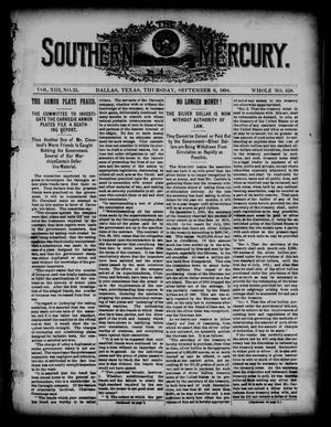 The Southern Mercury. (Dallas, Tex.), Vol. 13, No. 35, Ed. 1 Thursday, September 6, 1894
