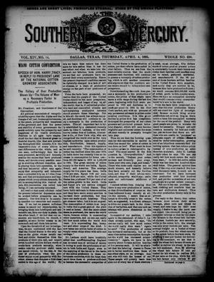 The Southern Mercury. (Dallas, Tex.), Vol. 14, No. 14, Ed. 1 Thursday, April 4, 1895