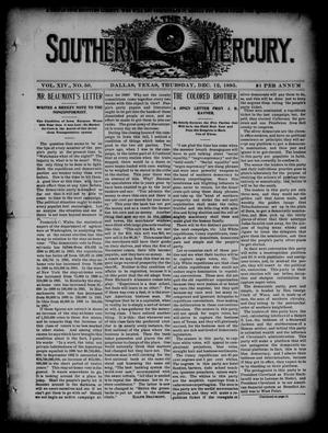 The Southern Mercury. (Dallas, Tex.), Vol. 14, No. 50, Ed. 1 Thursday, December 12, 1895