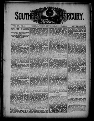 The Southern Mercury. (Dallas, Tex.), Vol. 15, No. 51, Ed. 1 Thursday, December 17, 1896