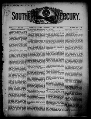 The Southern Mercury. (Dallas, Tex.), Vol. 16, No. 52, Ed. 1 Thursday, December 30, 1897