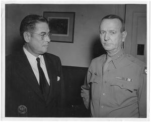 [Lamar Fleming, Jr. and General J. M. Wainwright]