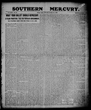 Southern Mercury. (Dallas, Tex.), Vol. 24, No. 43, Ed. 1 Thursday, October 27, 1904