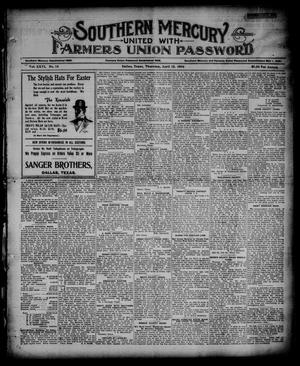 Southern Mercury United with the Farmers Union Password. (Dallas, Tex.), Vol. 26, No. 16, Ed. 1 Thursday, April 12, 1906