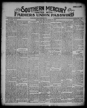 Southern Mercury United with the Farmers Union Password. (Dallas, Tex.), Vol. 27, No. 3, Ed. 1 Thursday, January 17, 1907