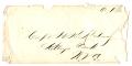 Text: [Envelope to Captain H. K. Redway]