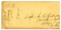 Text: [Envelope Addressed to Captain Redway]