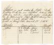 Thumbnail image of item number 1 in: '[Receipt of supplies, March 19, 1865]'.