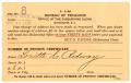 Postcard: [Change of Address Notification, December 4, 1916]