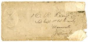 Primary view of object titled '[Envelope, June 6]'.