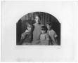 Photograph: [Mary Van den Berge Hill with children, George, Raymond and Joanne]