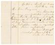 Thumbnail image of item number 1 in: '[Letter from Thomas Willis, J. P. to Levi Perryman, September 26, 1879]'.