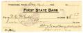Thumbnail image of item number 1 in: '[Check from Forestburg School Board, December 21, 1921]'.