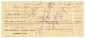 Legal Document: [Check from Bob Perryman to Hampton White, June 1, 1907]